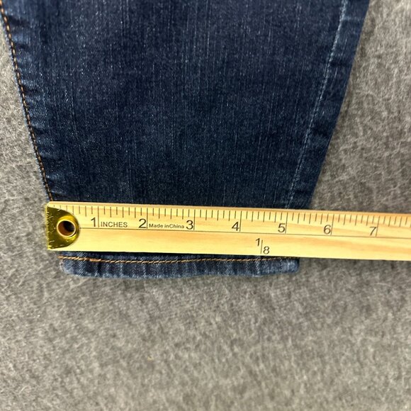 Social Standard By Sanctuary Womens 16/33 High-Rise Skinny Jeans Dark Wash - Picture 9 of 14